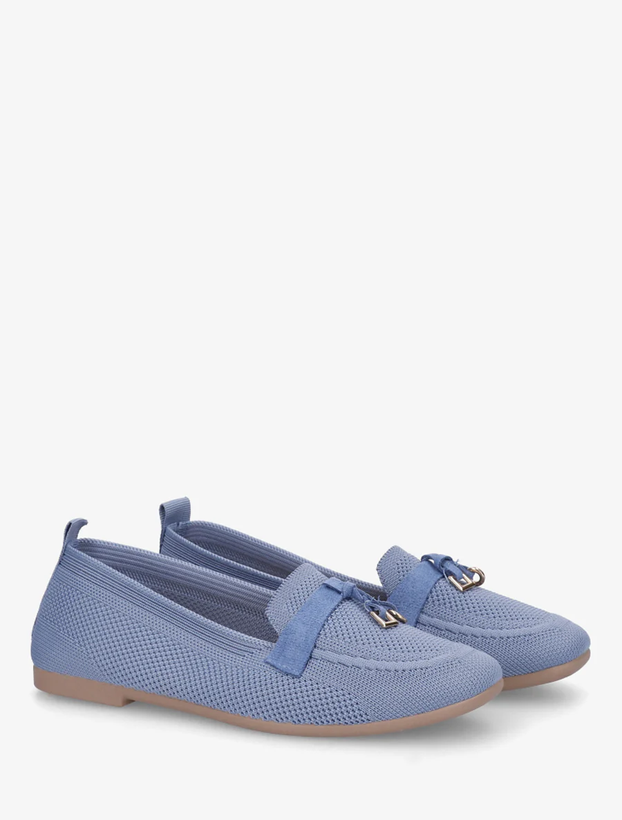Sieraden stoffen mocassins - Lichtblauw - Image 4