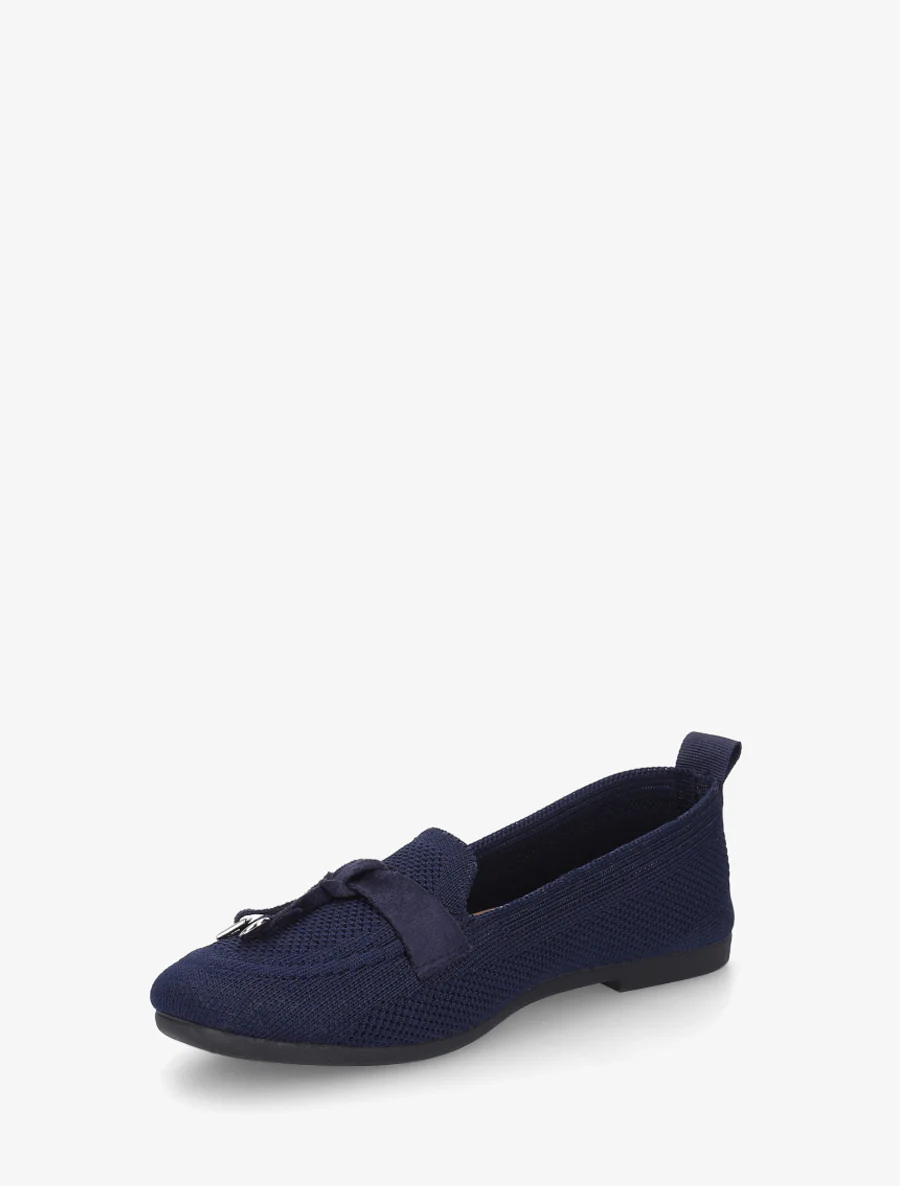 Sieraden stoffen mocassins - Marine - Image 3