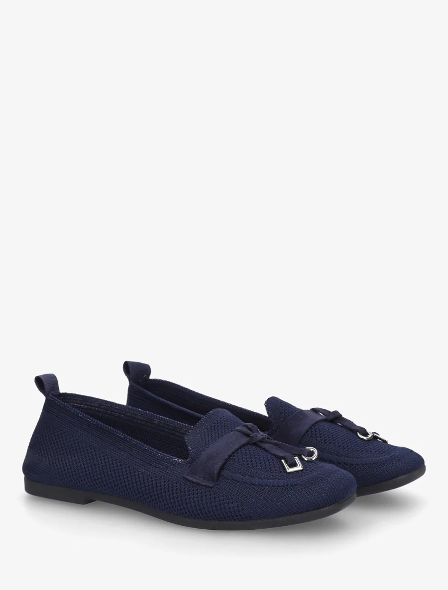 Sieraden stoffen mocassins - Marine - Image 4