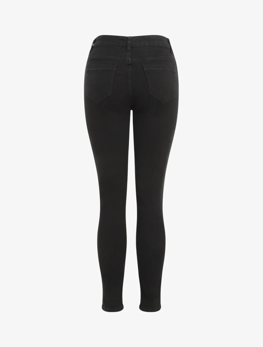 Skinny basic jeans - Zwart - Image 2