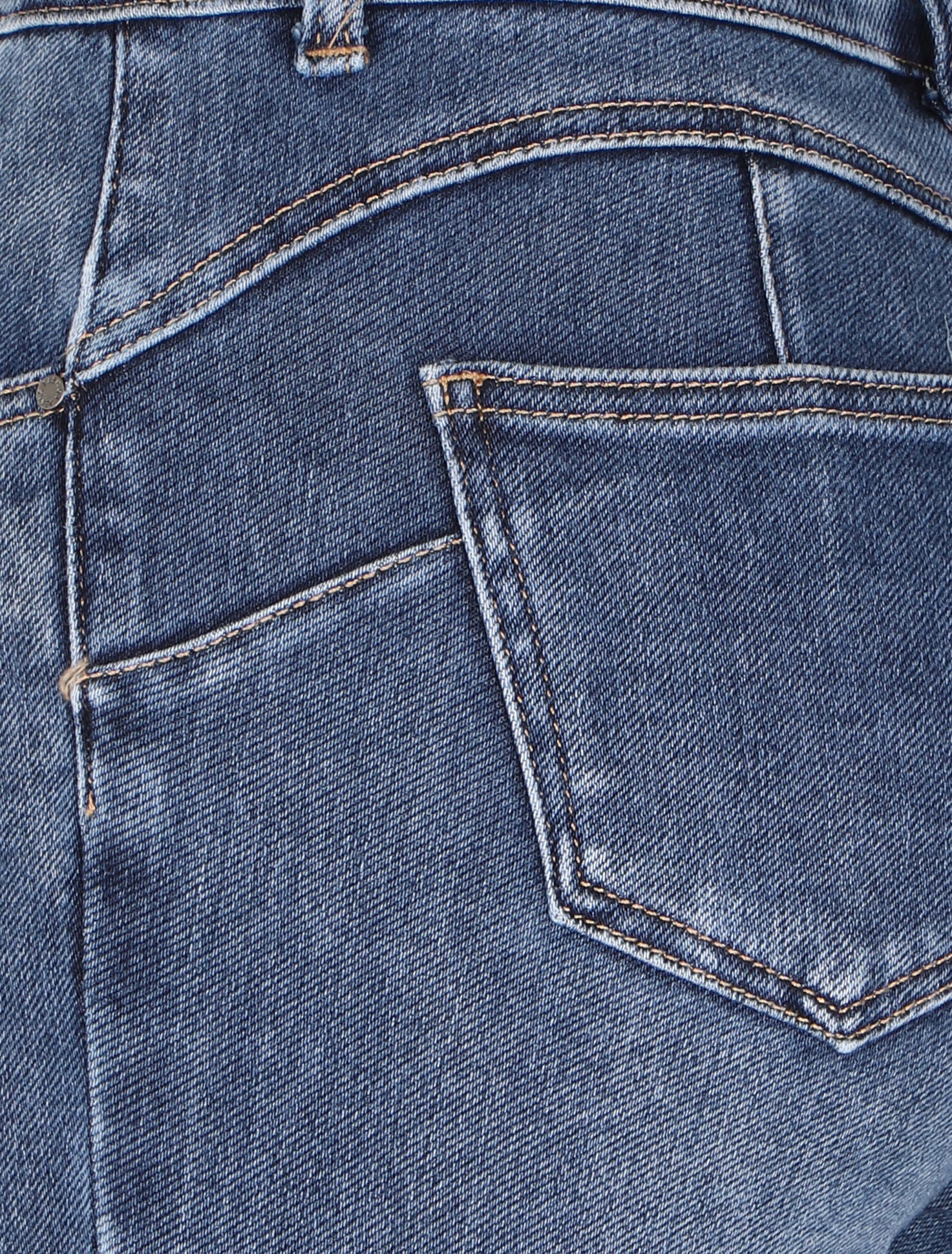 Skinny jeans met rafelige rauwe randen - Blauw - Image 3