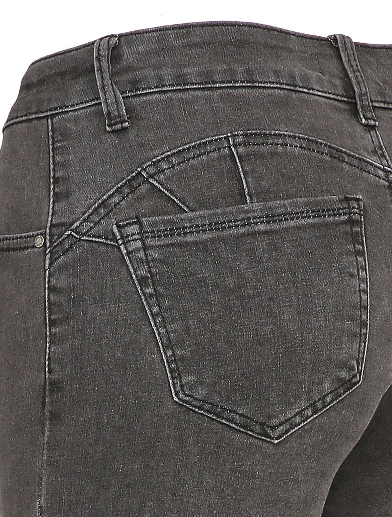Skinny jeans met standaard taille - Grijs - Image 3