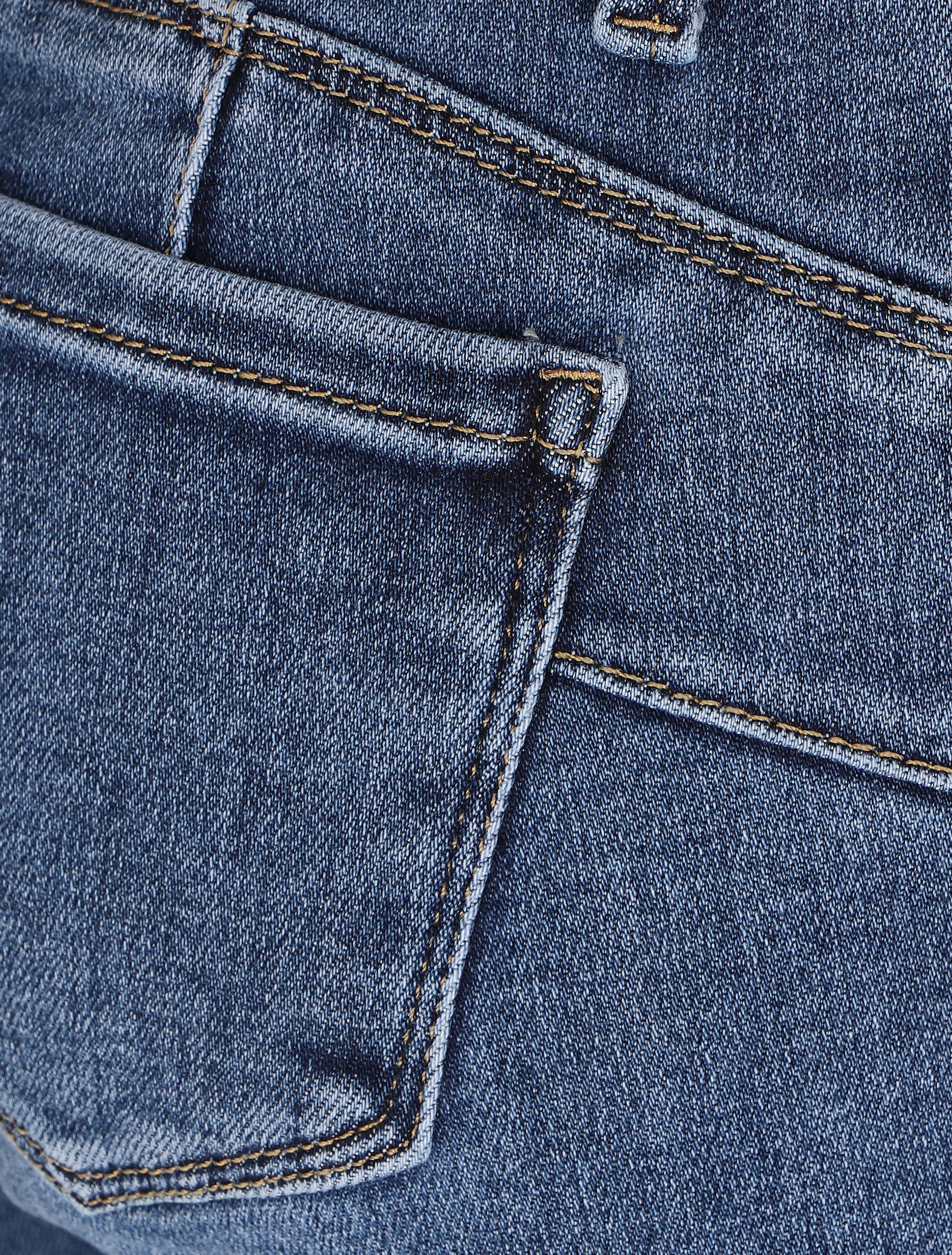 Skinny push up jeans met standaard taille - Blauw - Image 3