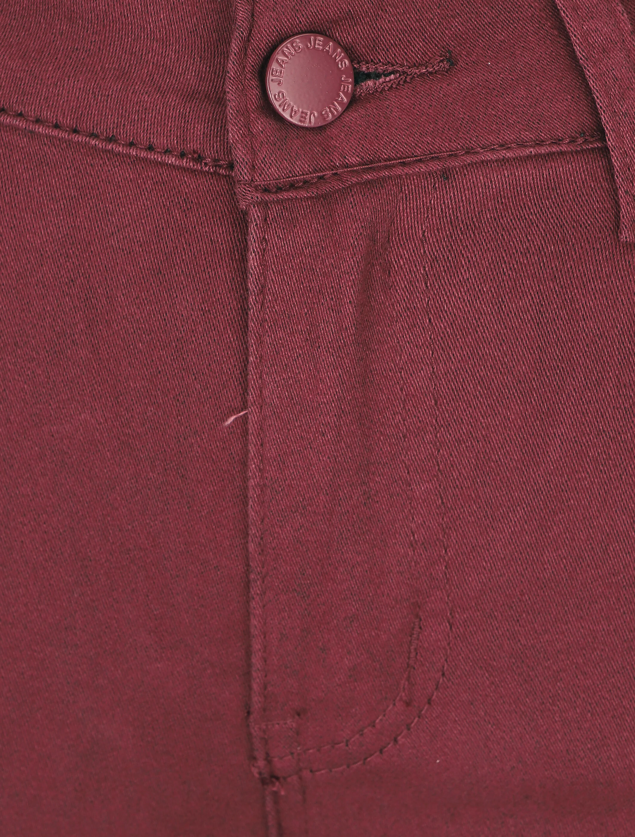 Skinny push-up 7/8 jeans - bordeauxrood - Image 3