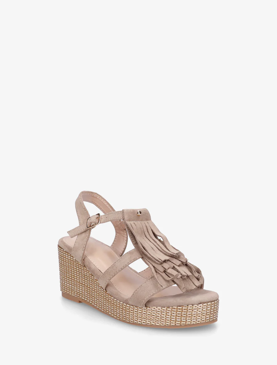 Sleehaksandalen met franjes - Mol - Image 2