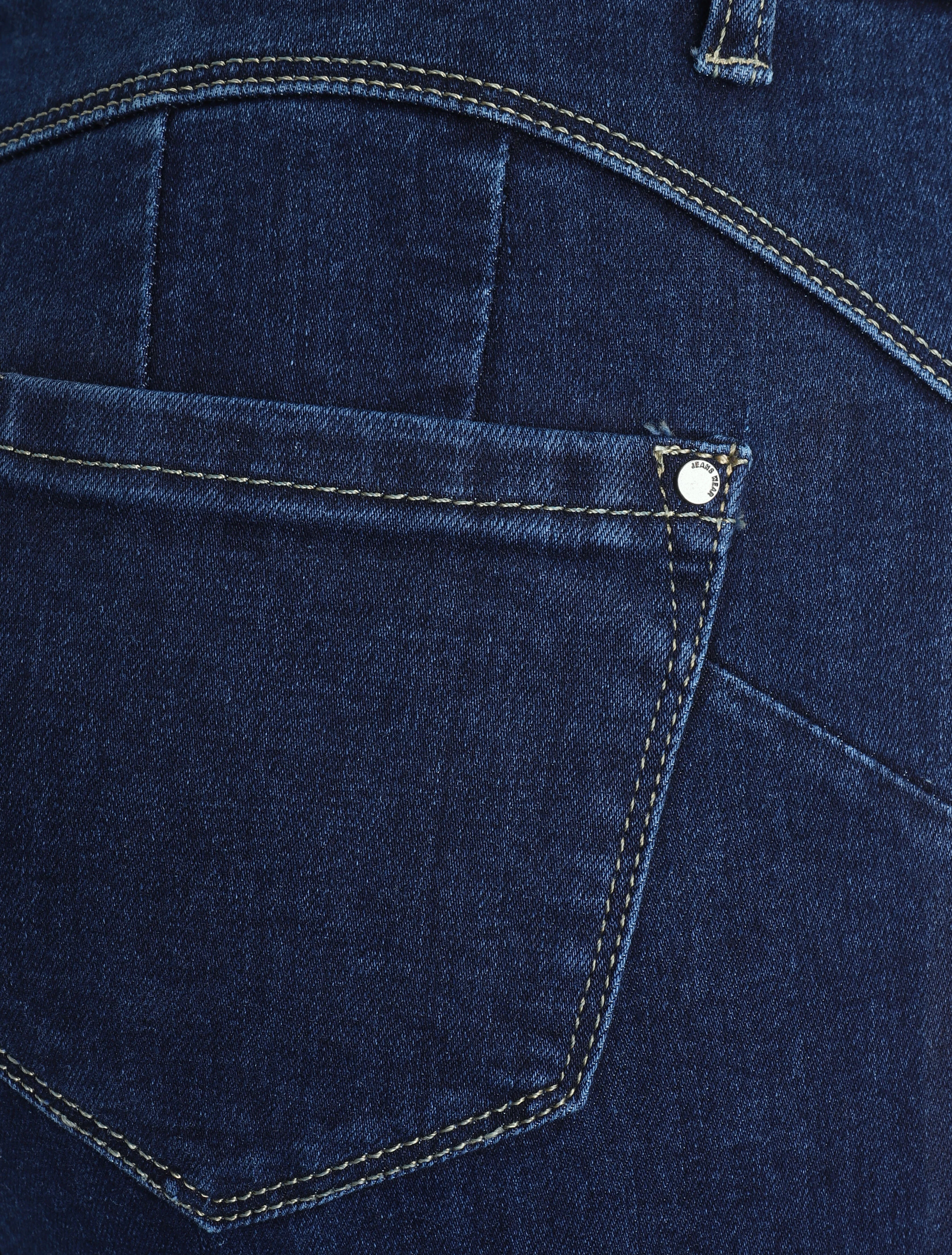 Jean slim effen - Blauw denim - Image 3