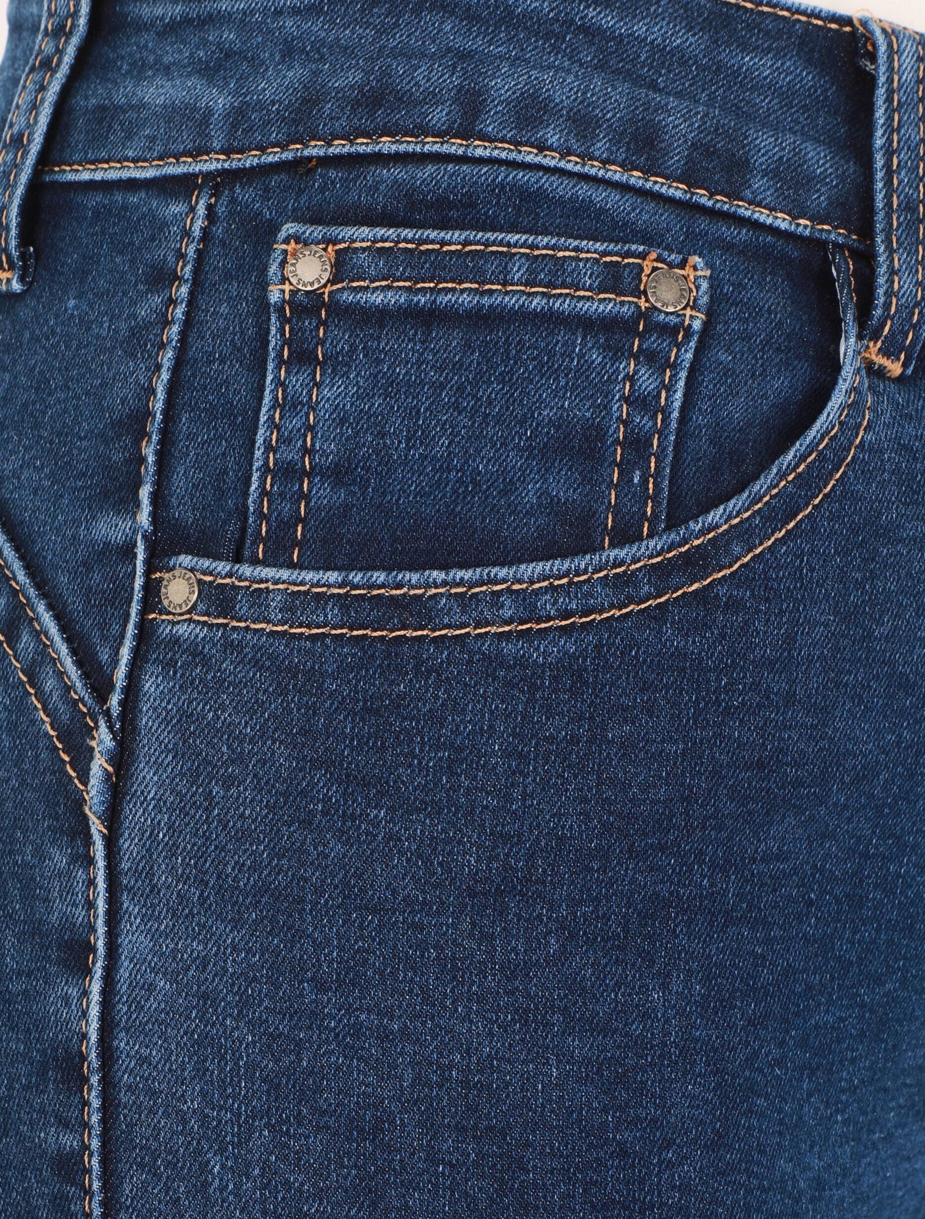 Slim fit push up jeans - Blauw - Image 3