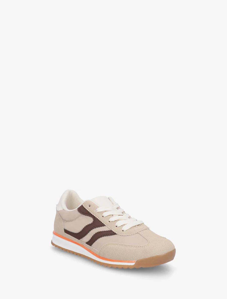 Sneakers met dubbele veters - Mol - Image 2