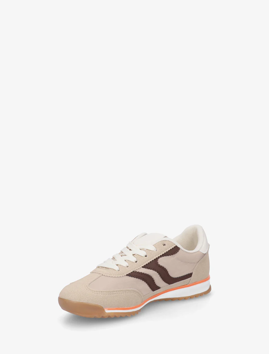 Sneakers met dubbele veters - Mol - Image 3