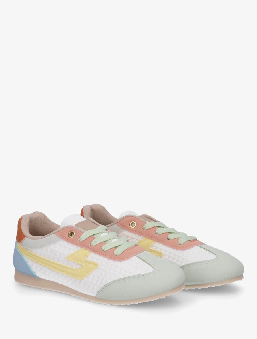Sneakers van imitatie vlechtwerk - Meervoudig - Image 4
