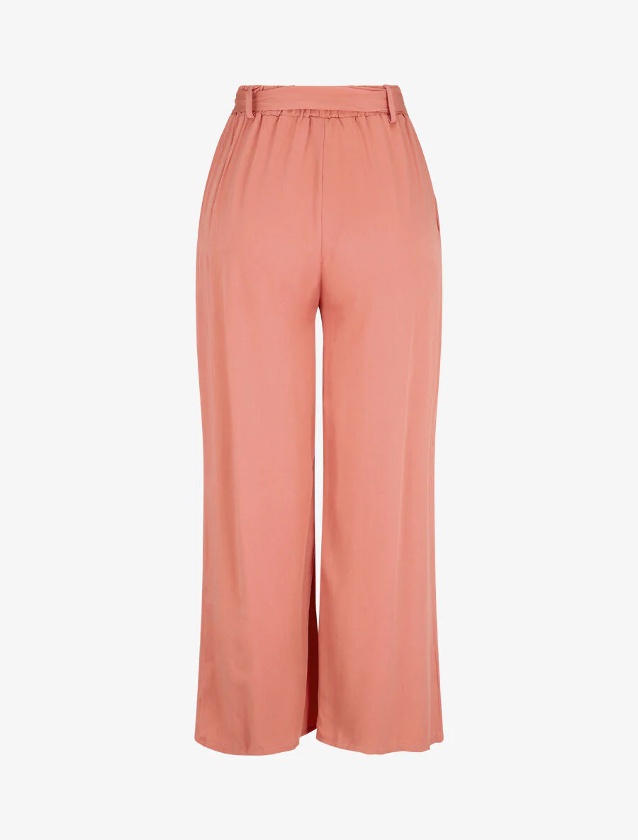 Soepele elastische broek - Koraal - Image 2