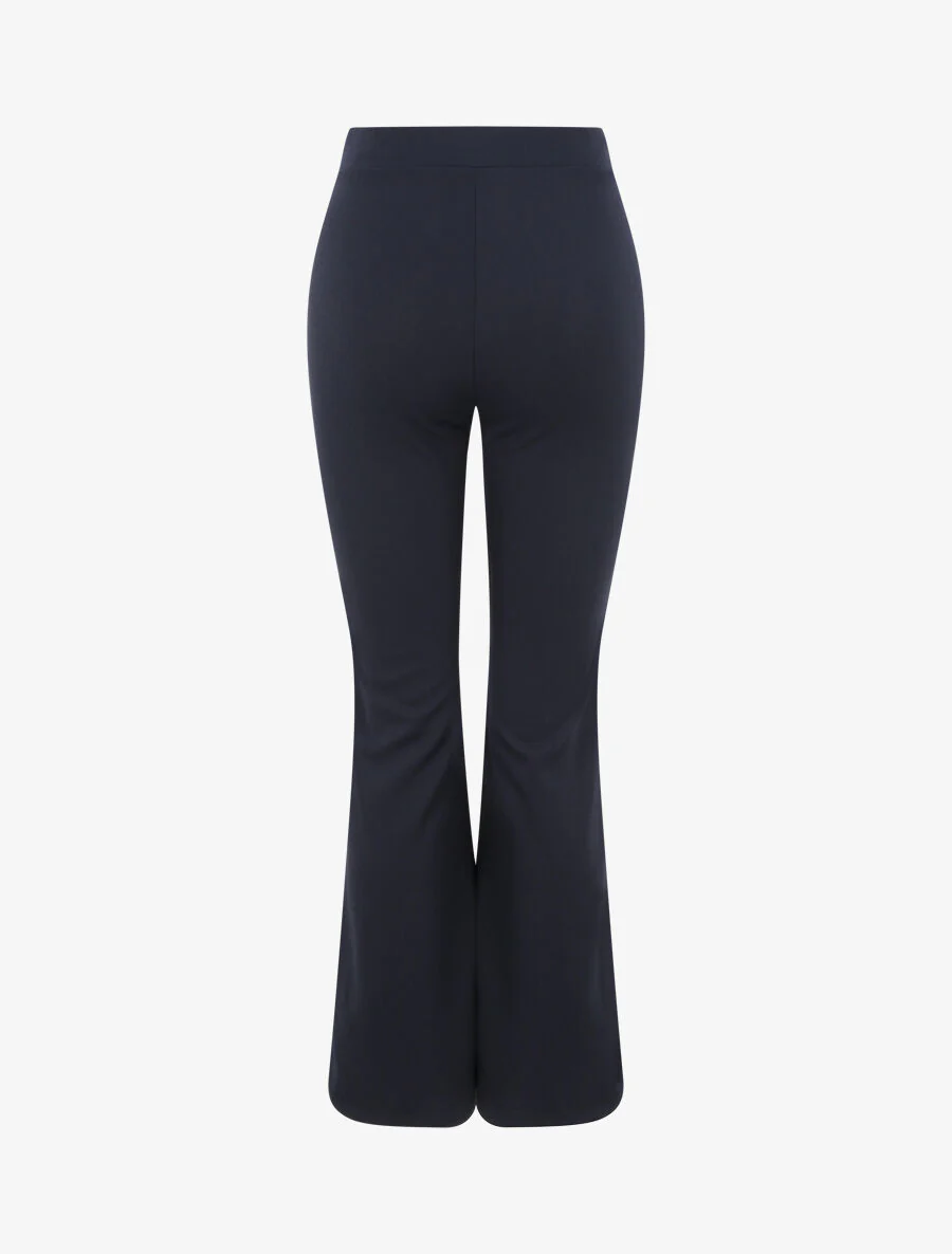 Standaard maat flare broek - Donkerblauw - Image 2
