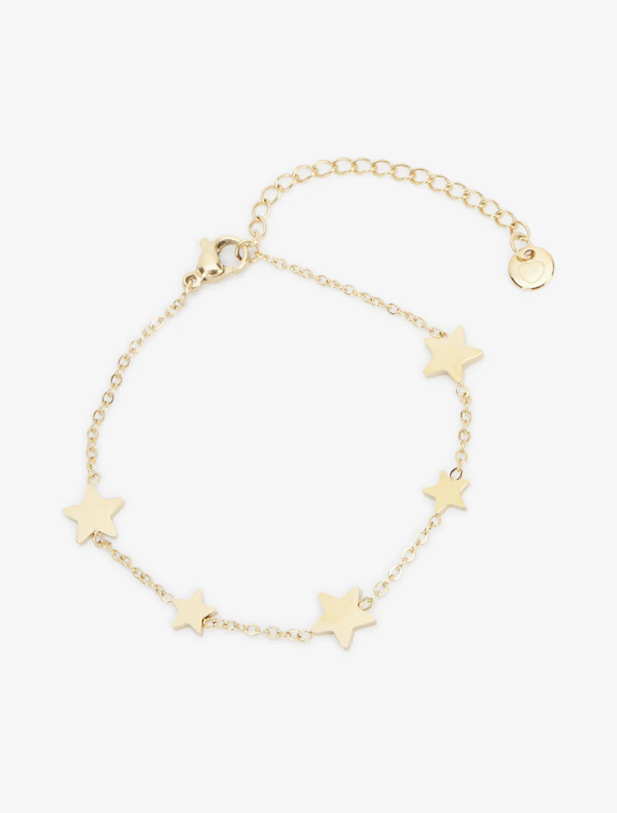 Sterren bedelarmband - Goud - Image 2