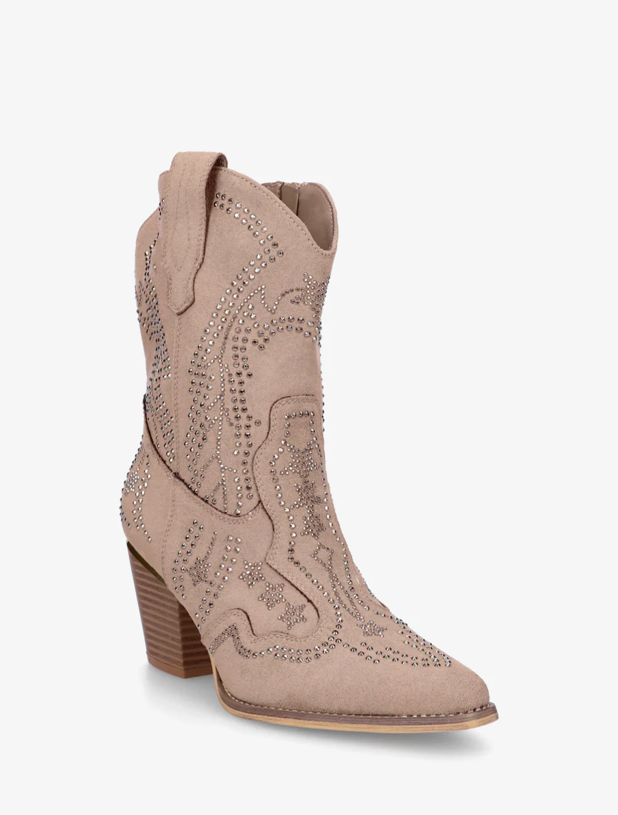 Strass cowboylaarzen in cowboystijl - Mol - Image 2