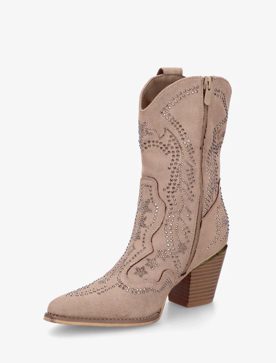 Strass cowboylaarzen in cowboystijl - Mol - Image 3