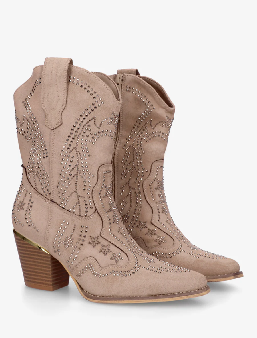 Strass cowboylaarzen in cowboystijl - Mol - Image 4