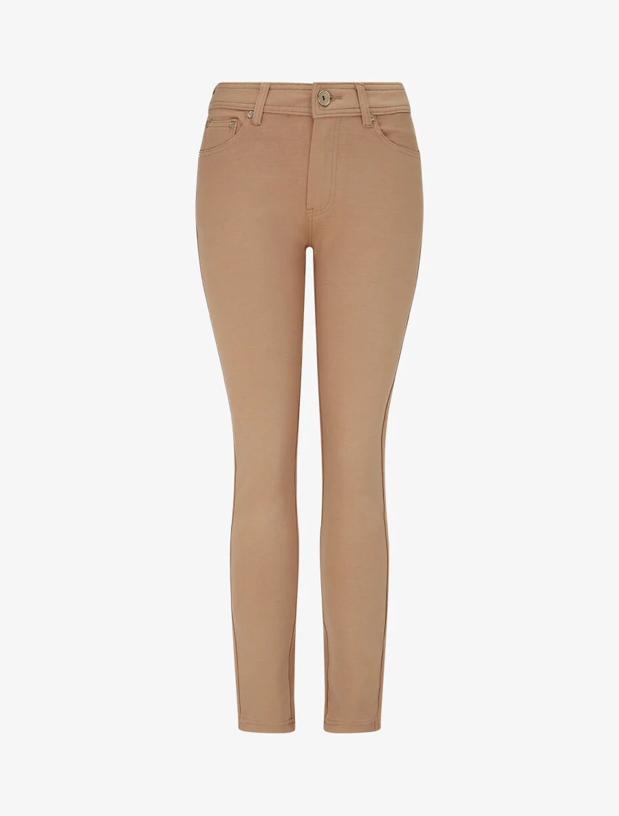 Stretch jeans standaard maat grote maat - Beige