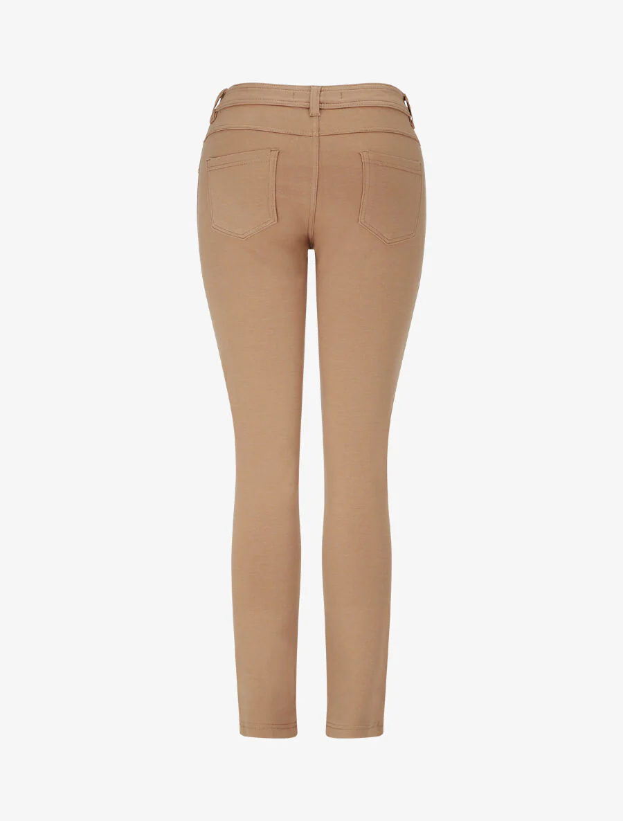 Stretch jeans standaard maat grote maat - Beige - Image 2