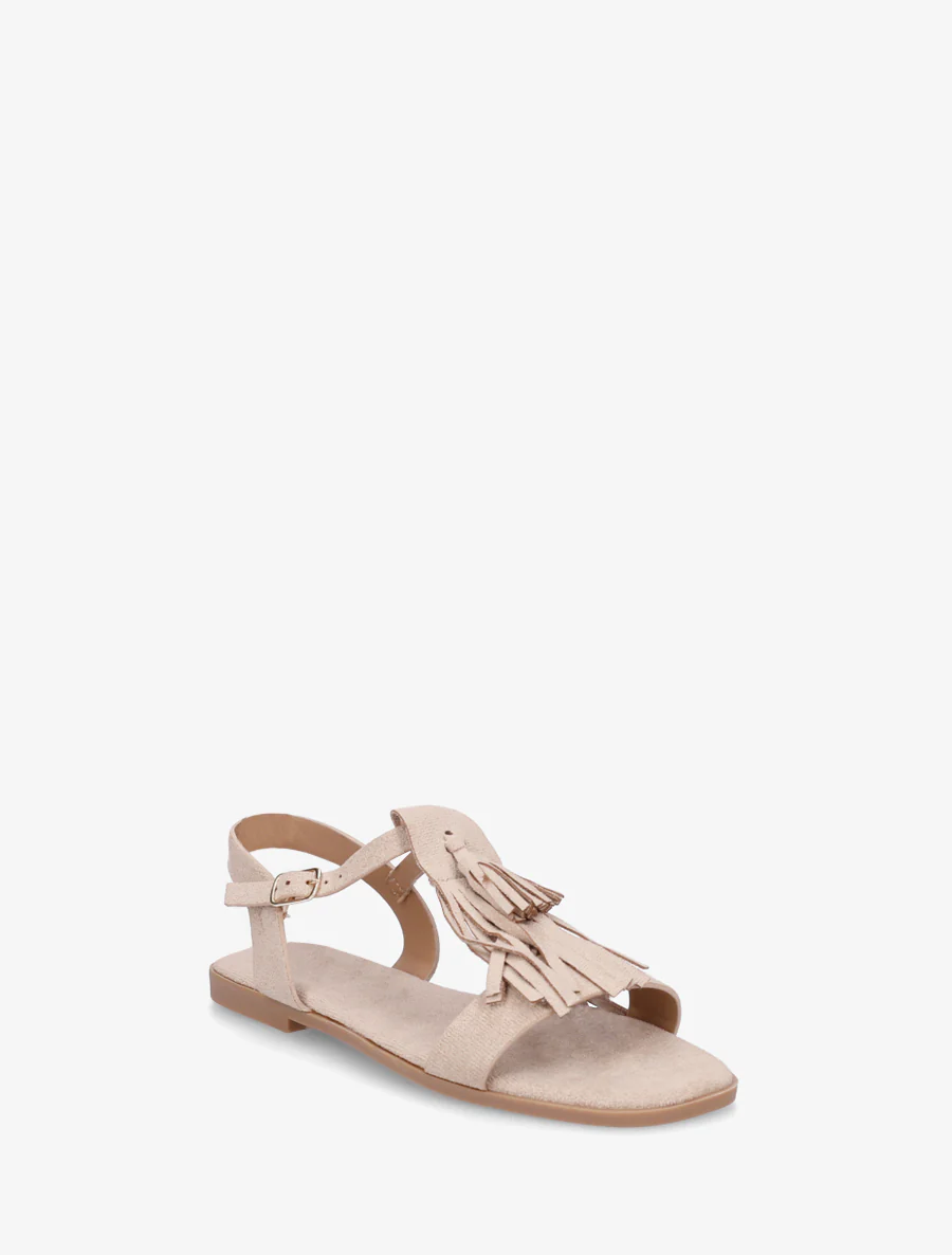 Suède franjes sandalen - Mol - Image 2