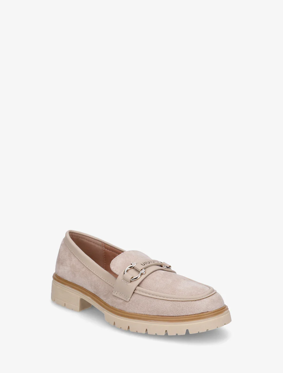 Suède loafers met decoratieve gesp - Mol - Image 2