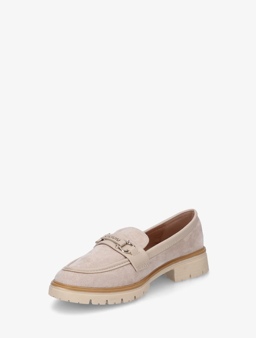 Suède loafers met decoratieve gesp - Mol - Image 3