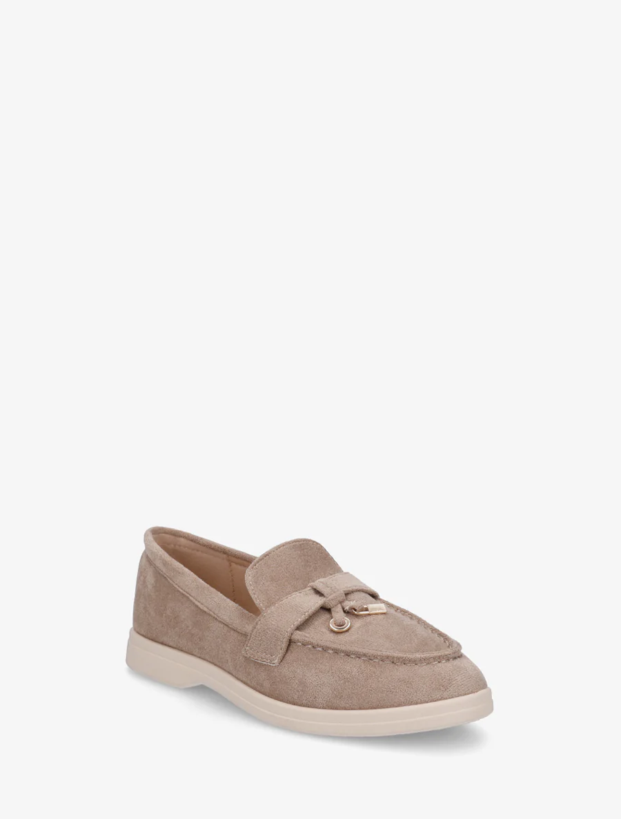 Suède loafers met decoratieve gesp - Mol - Image 2