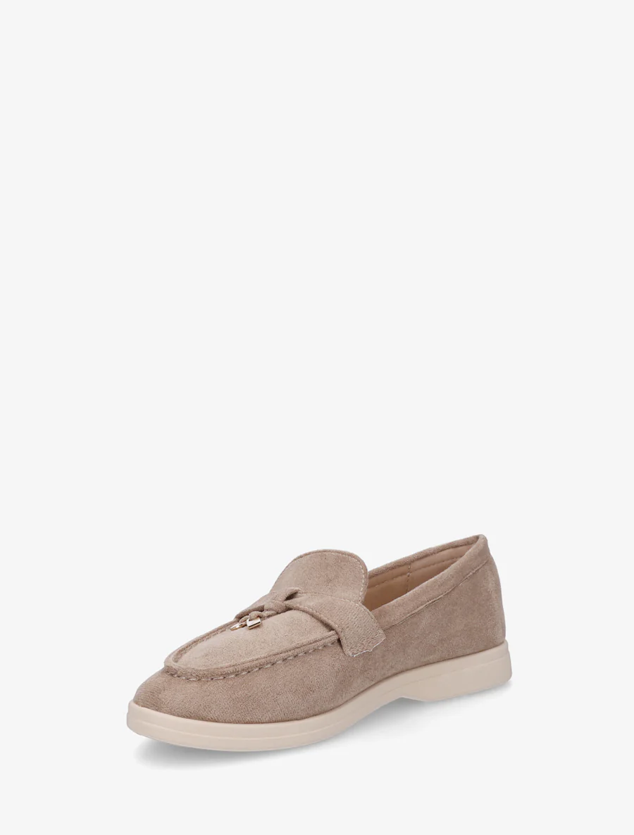 Suède loafers met decoratieve gesp - Mol - Image 3