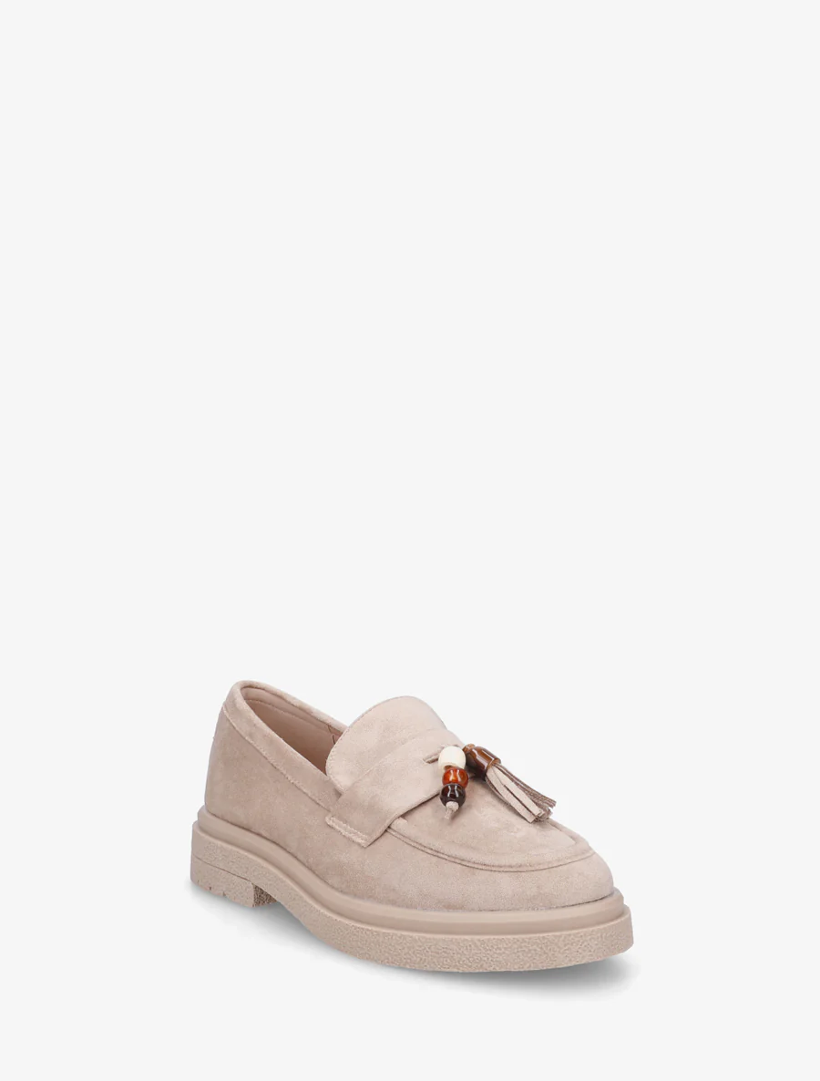 Suède mocassins met parels - Mol - Image 2