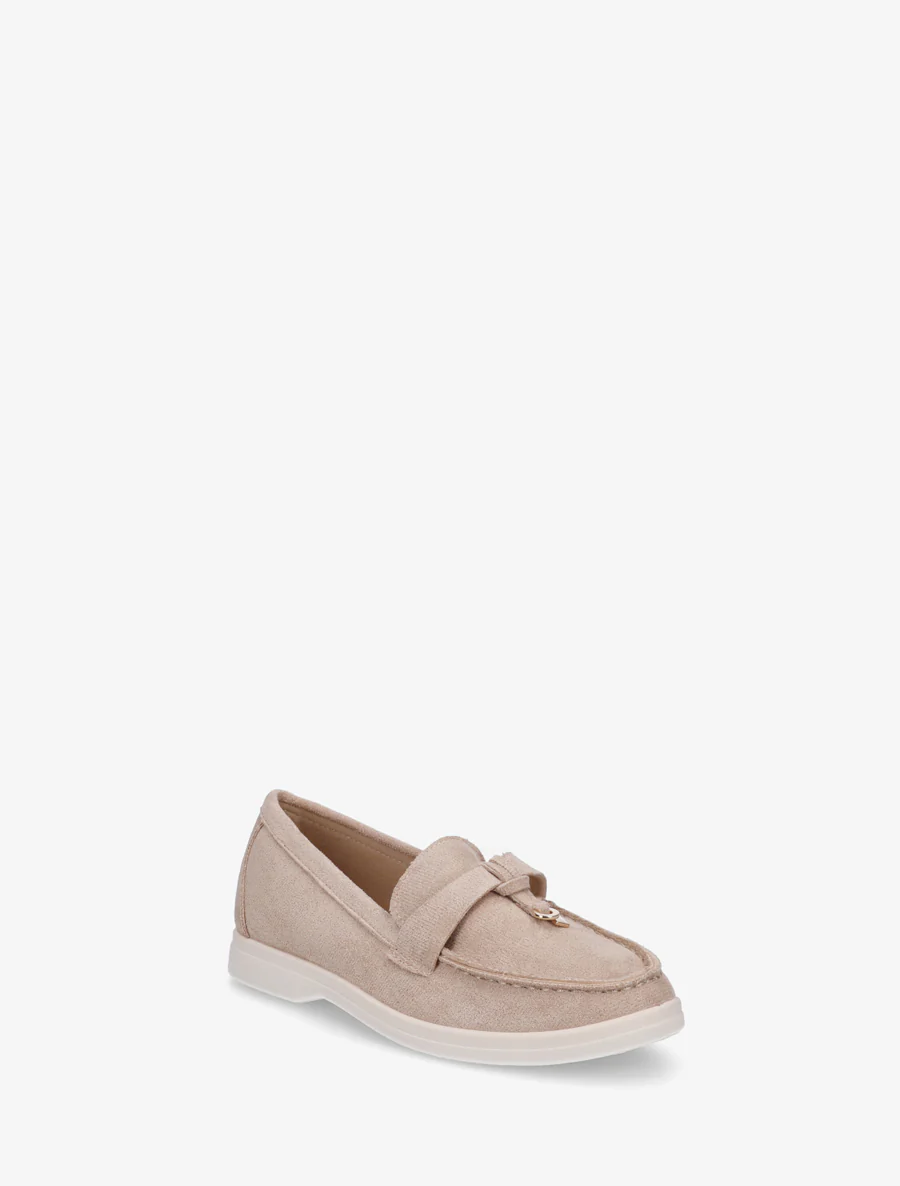 Suède mocassins met sieraden inzetstuk - Mol - Image 2