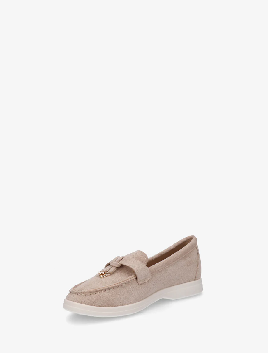Suède mocassins met sieraden inzetstuk - Mol - Image 3