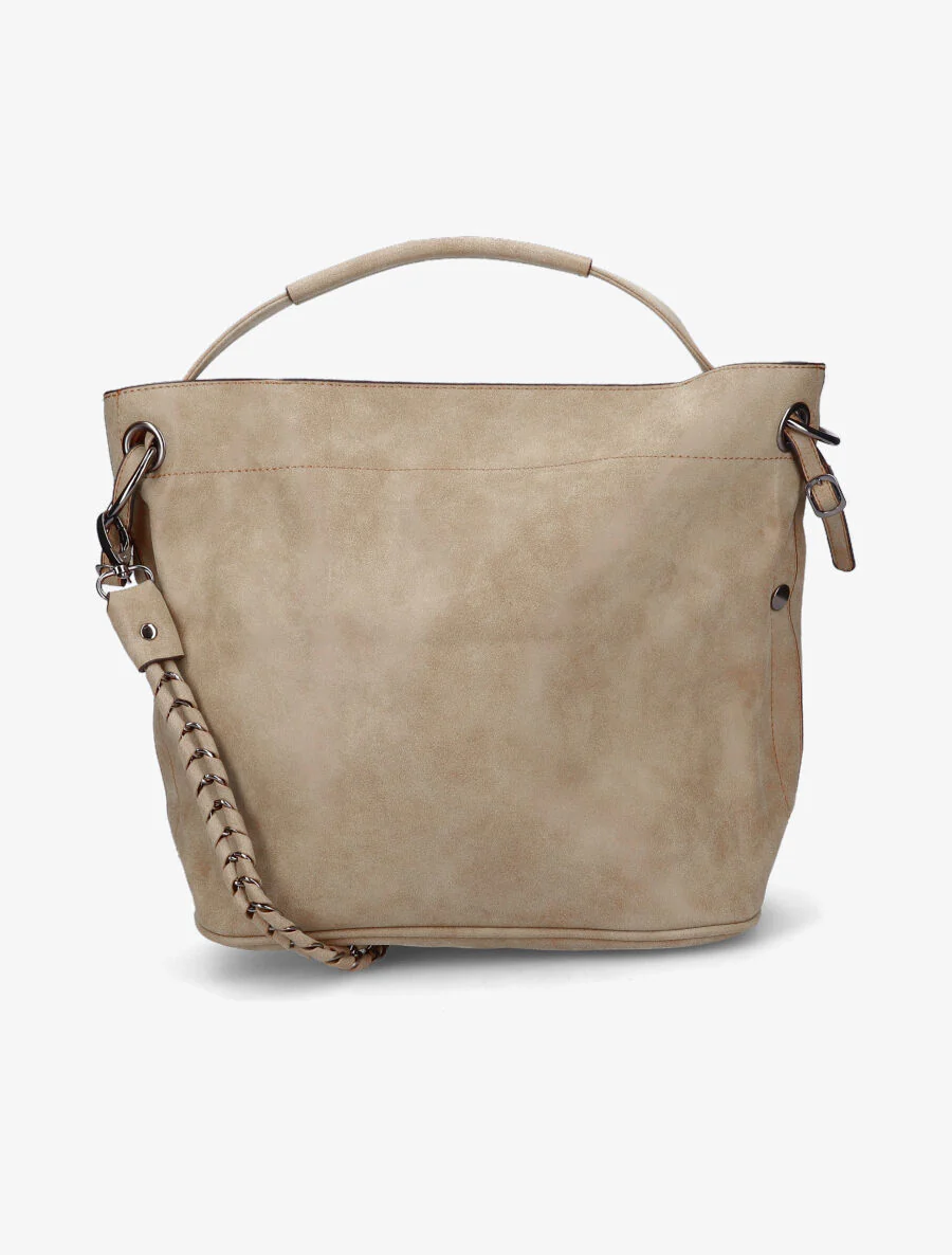 Elena boodschappentas - Beige