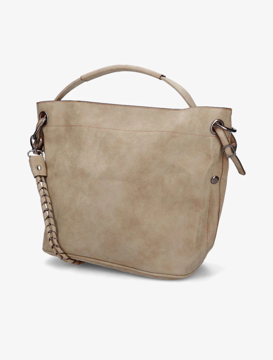 Elena boodschappentas - Beige - Image 3