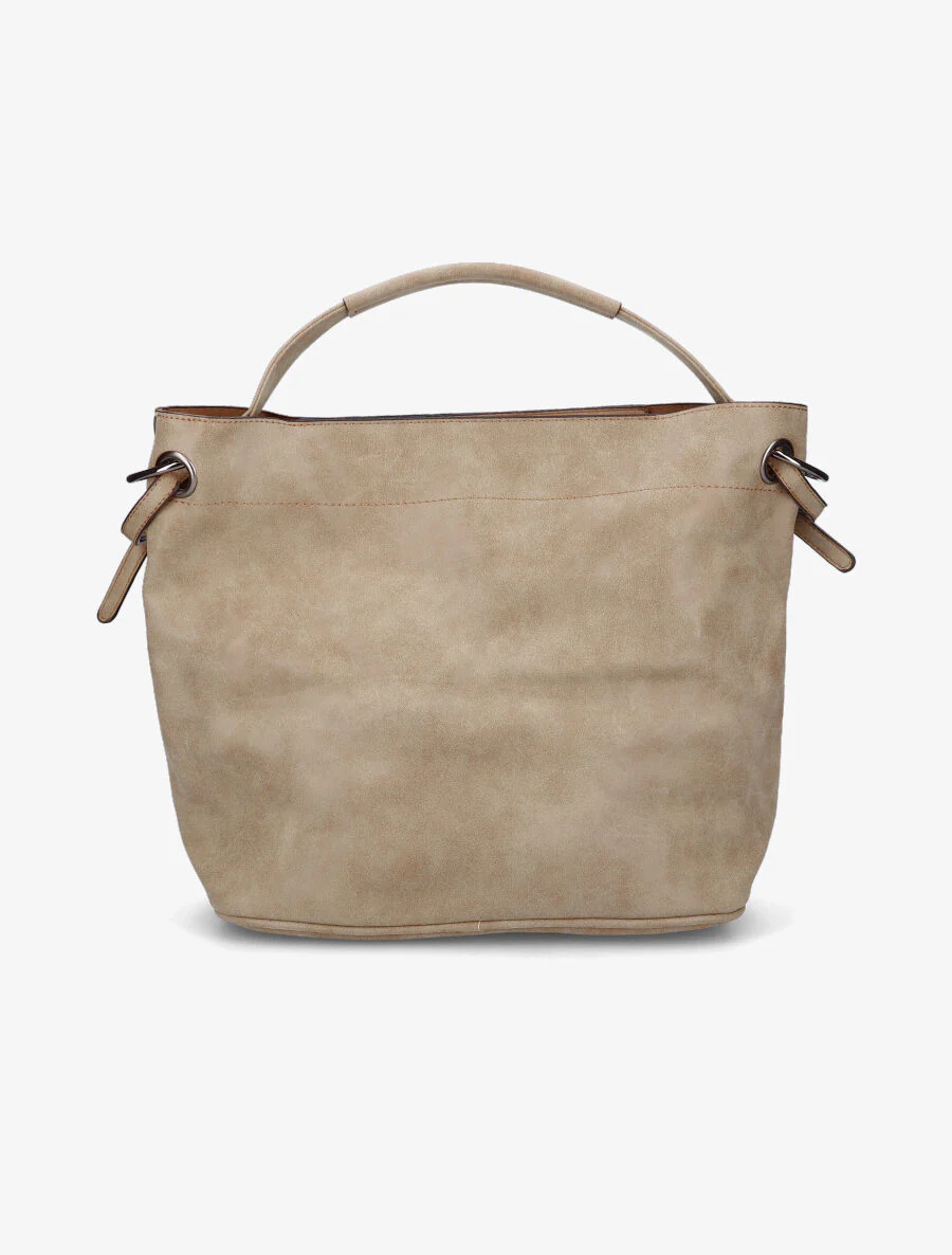 Elena boodschappentas - Beige - Image 4