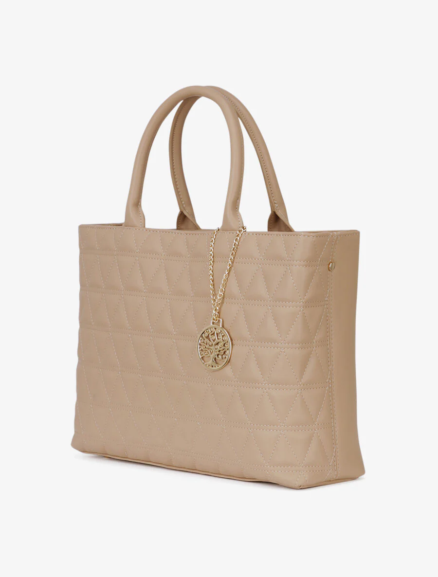 Emma boodschappentas - Beige - Image 2