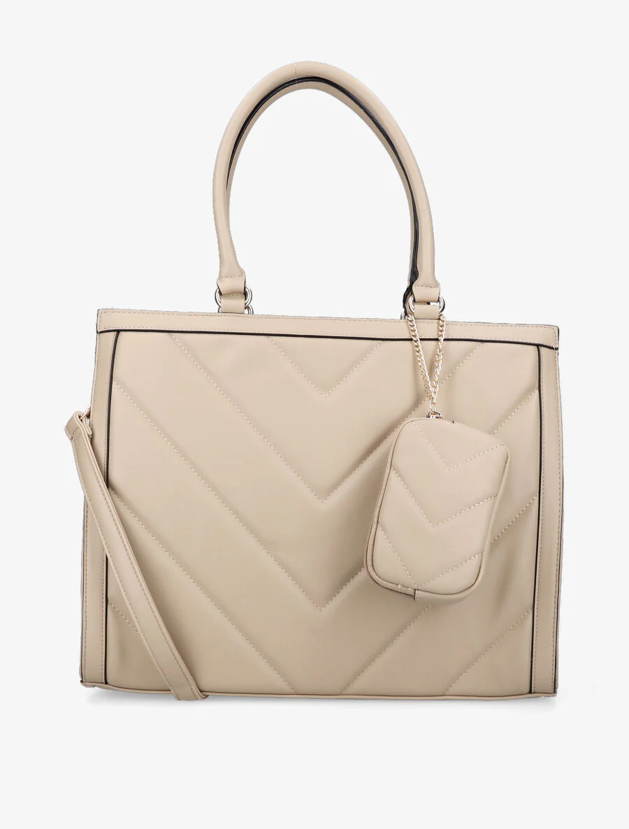 Julia boodschappentas - Beige