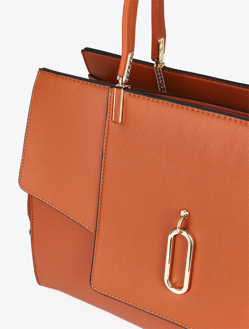 Lorène shopper tas - Camel - Image 4