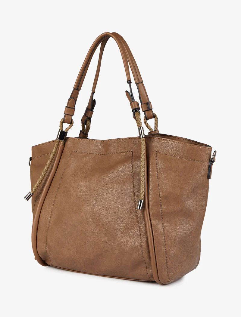 Shopper tas Marlène - Taupe - Image 2