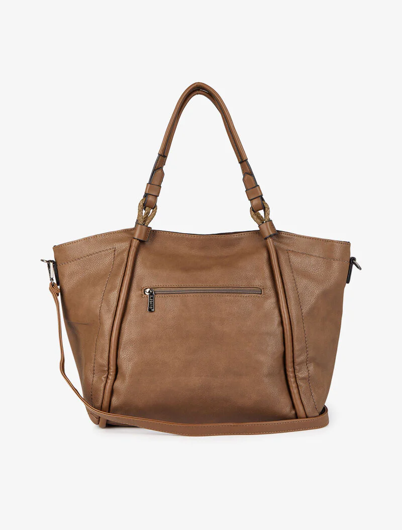 Shopper tas Marlène - Taupe - Image 3