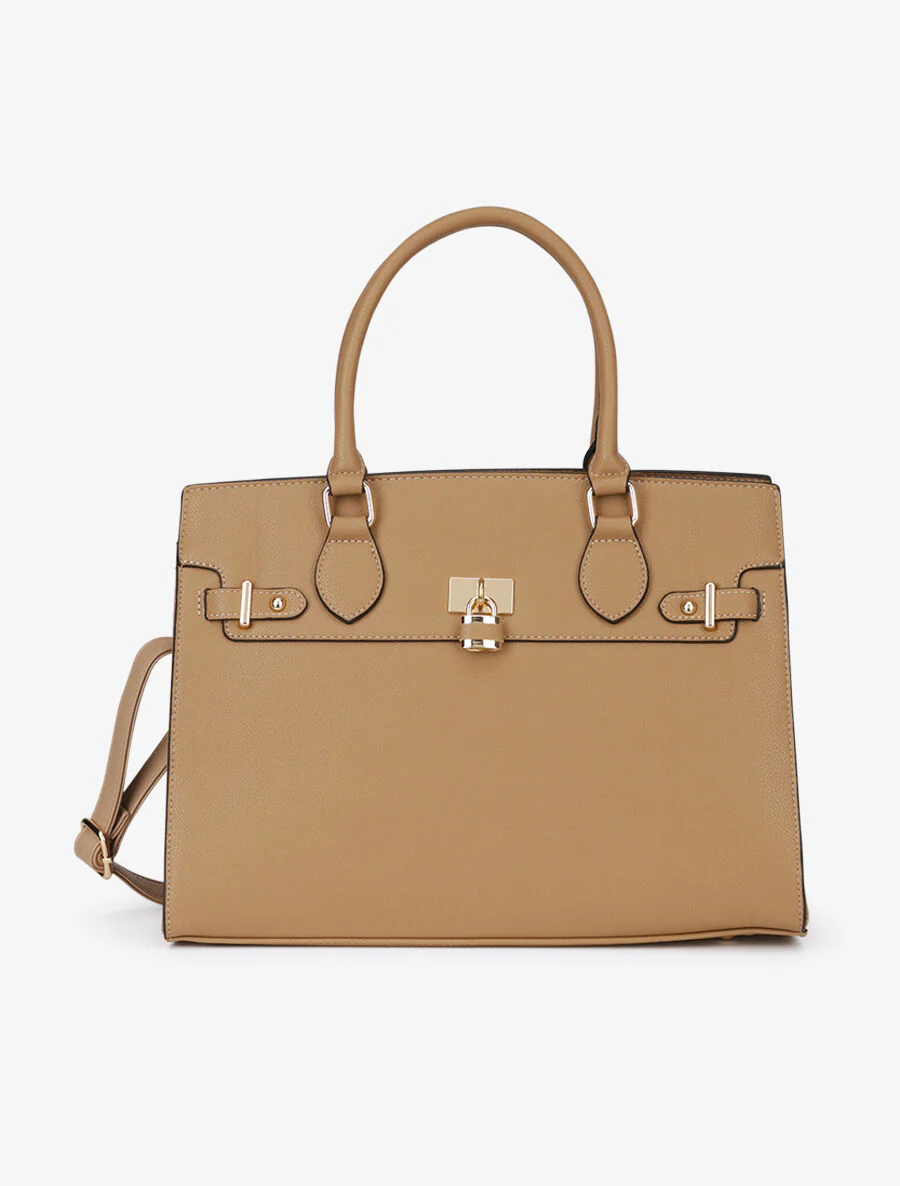 Caroline shopper tas - Taupe