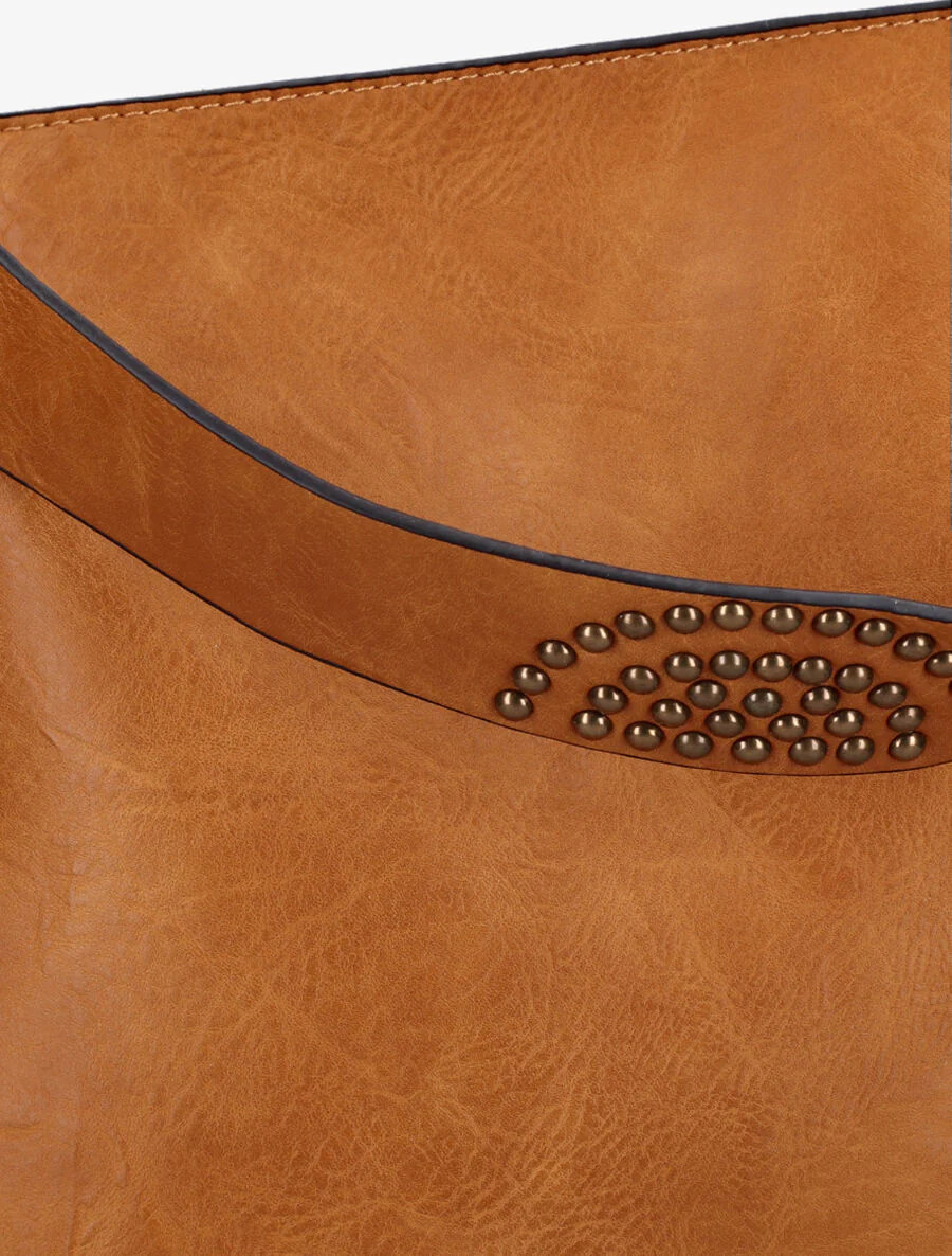 Coraline shopper - Camel - Image 4
