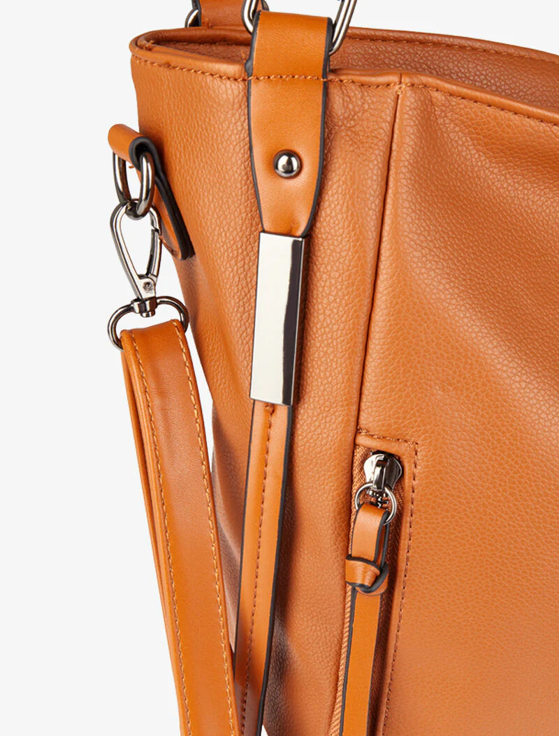 Jeanne shopper tas - Camel - Image 4