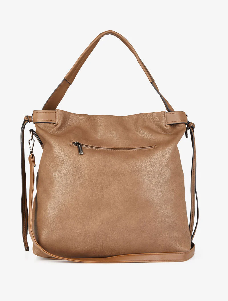 Yolanda boodschappentas - Taupe - Image 3