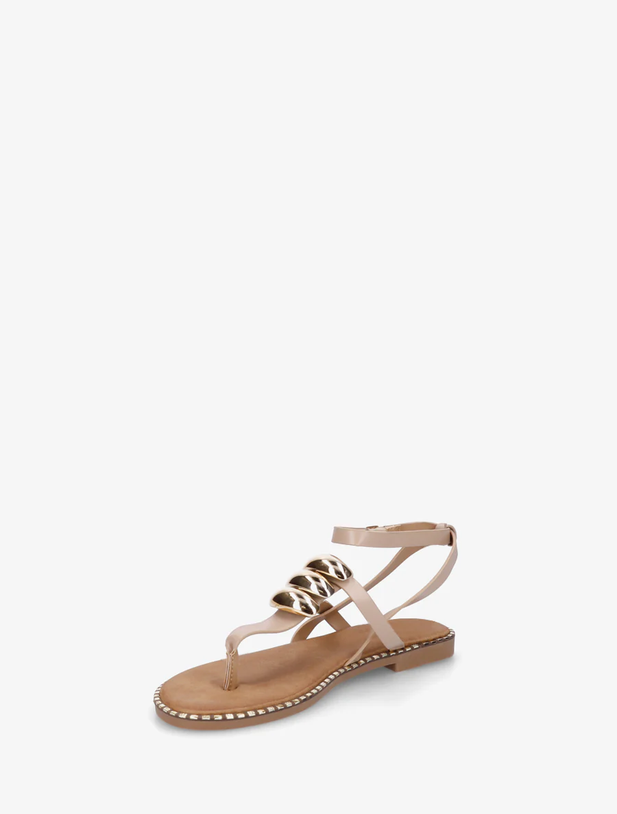 Teenslippers met metalen sieraden - Mol - Image 3