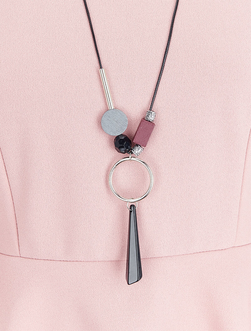 Top bi stof met volant - Roze - Image 3