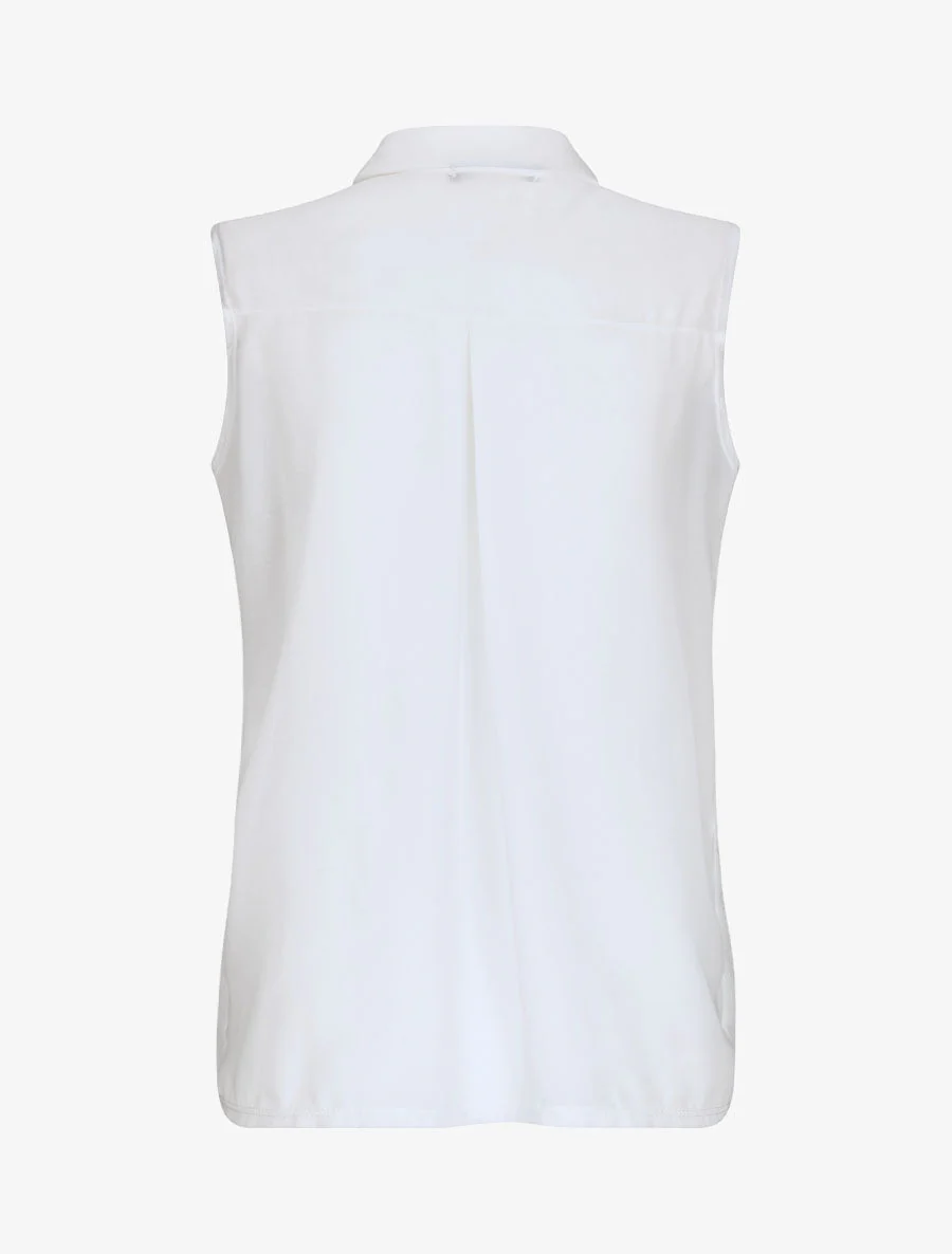 Top met een kraag - Wit - Image 2