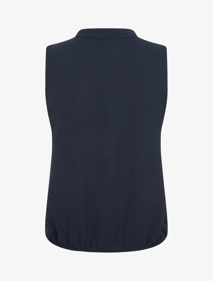 Top met V-hals - Marine - Image 2
