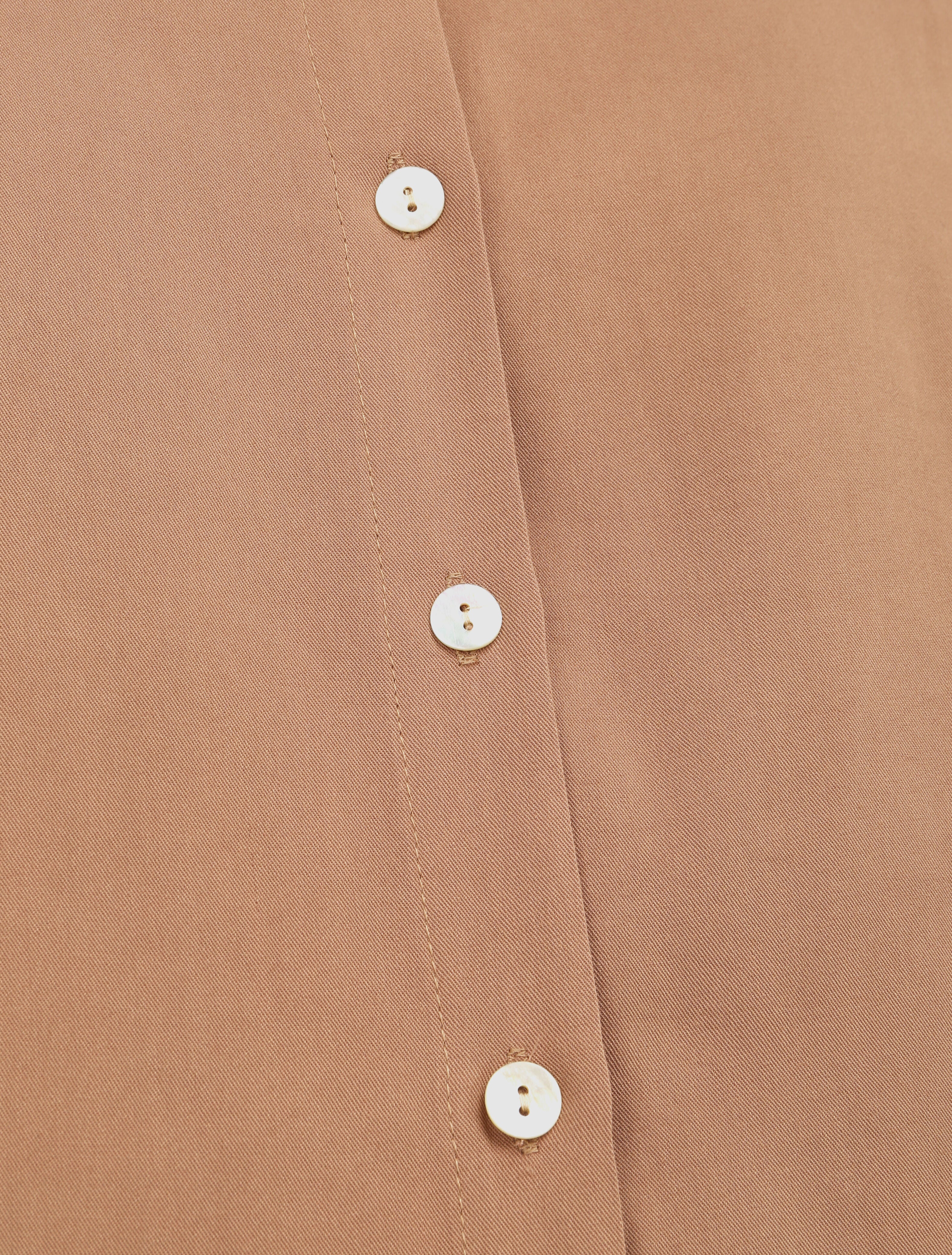 Top met knoopjes op de rug - Camel - Image 3