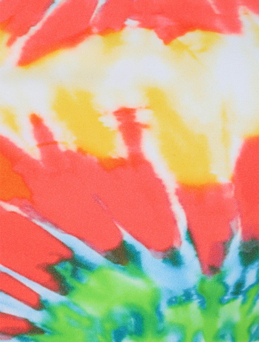 Tweedelig tie and dye shirt - Wit - Image 3