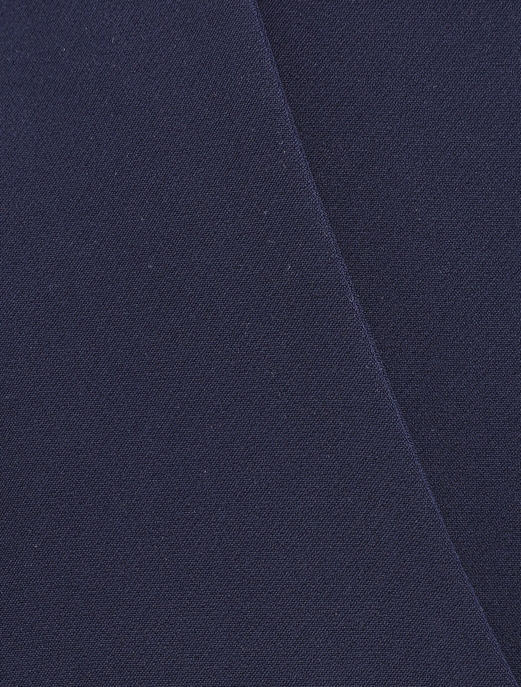 Wijd recht gesneden broek - Marine - Image 3