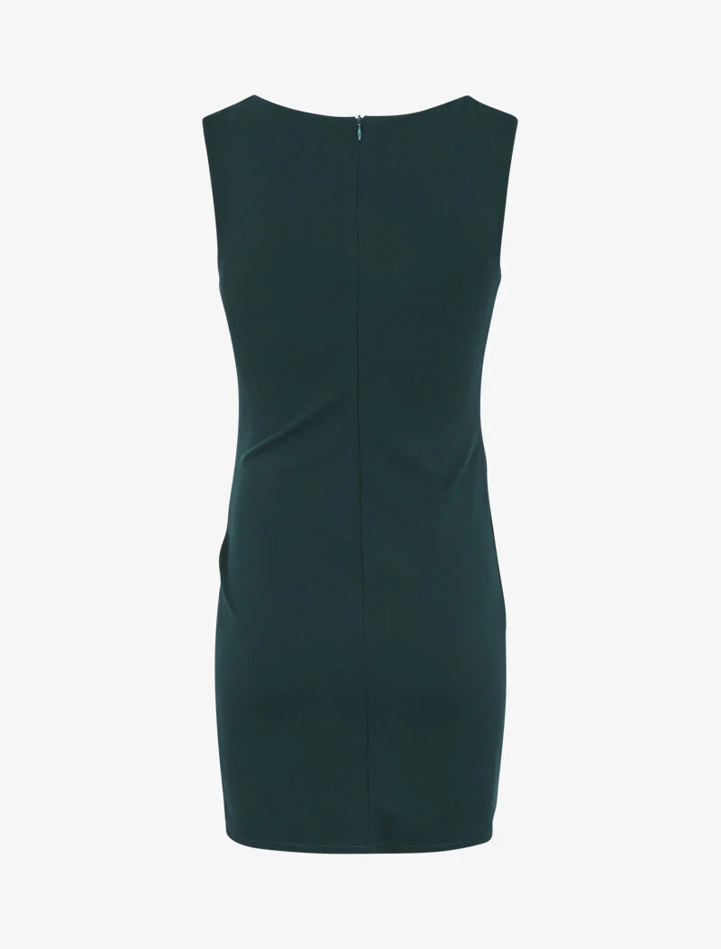 Omslagjurk met overslag - Groen - Image 2